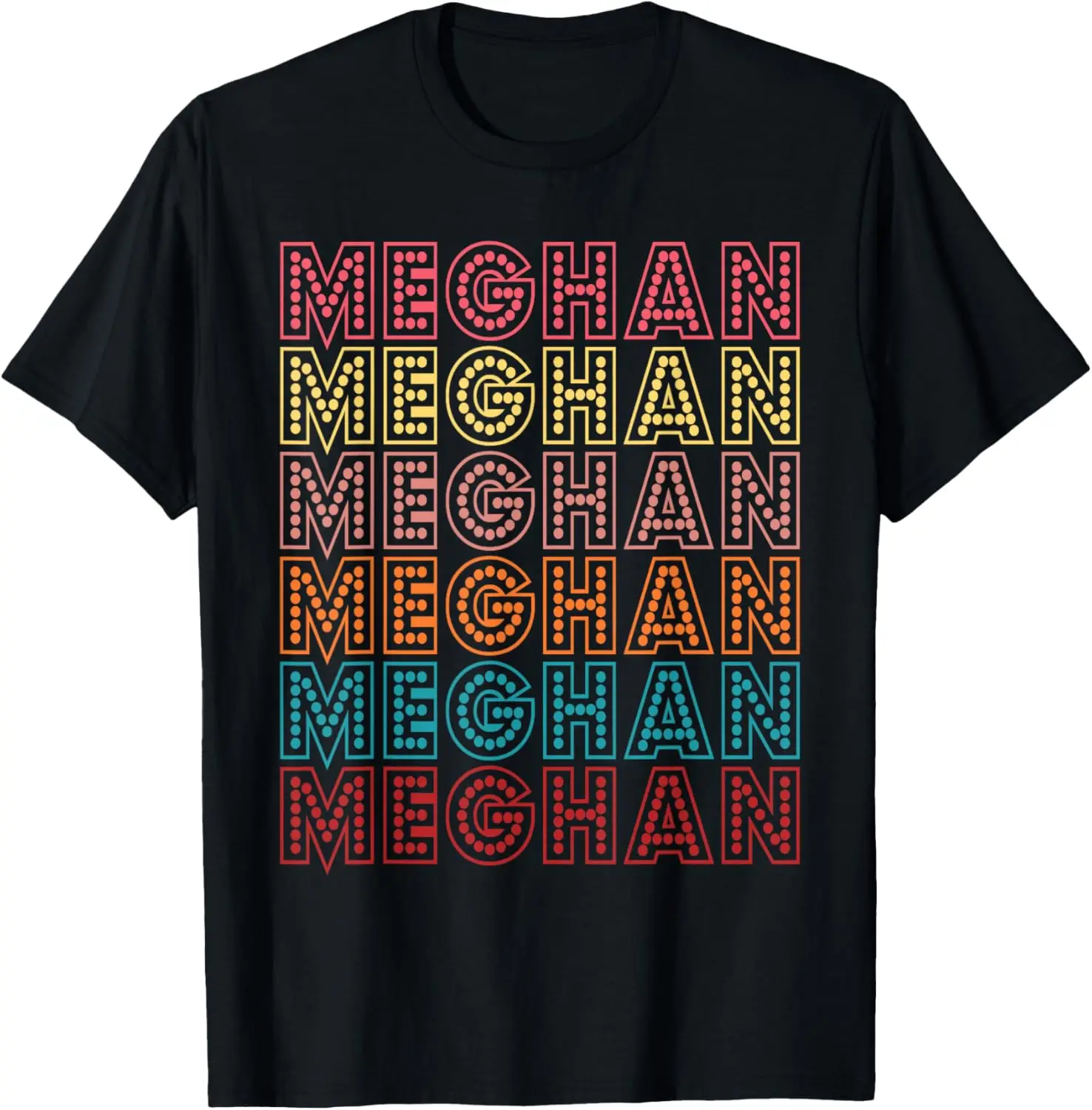 

Funny Meghan First Name Meghan Retro T-Shirt