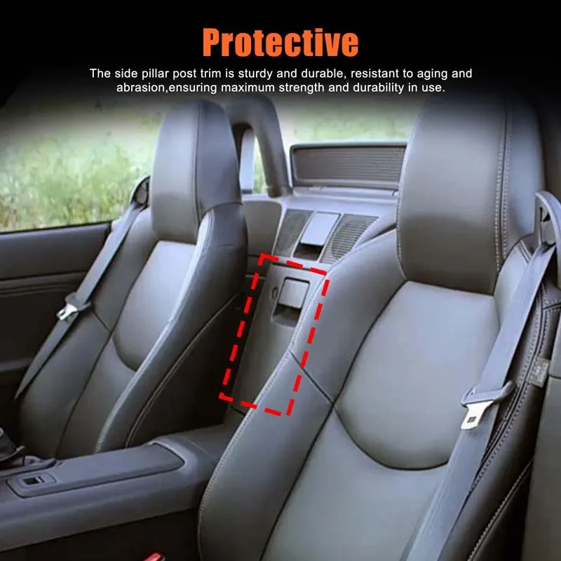 1Pcs ABS black For Mazda MX-5 2009-2014 car center armrest box storage box tray car interior modification accessories