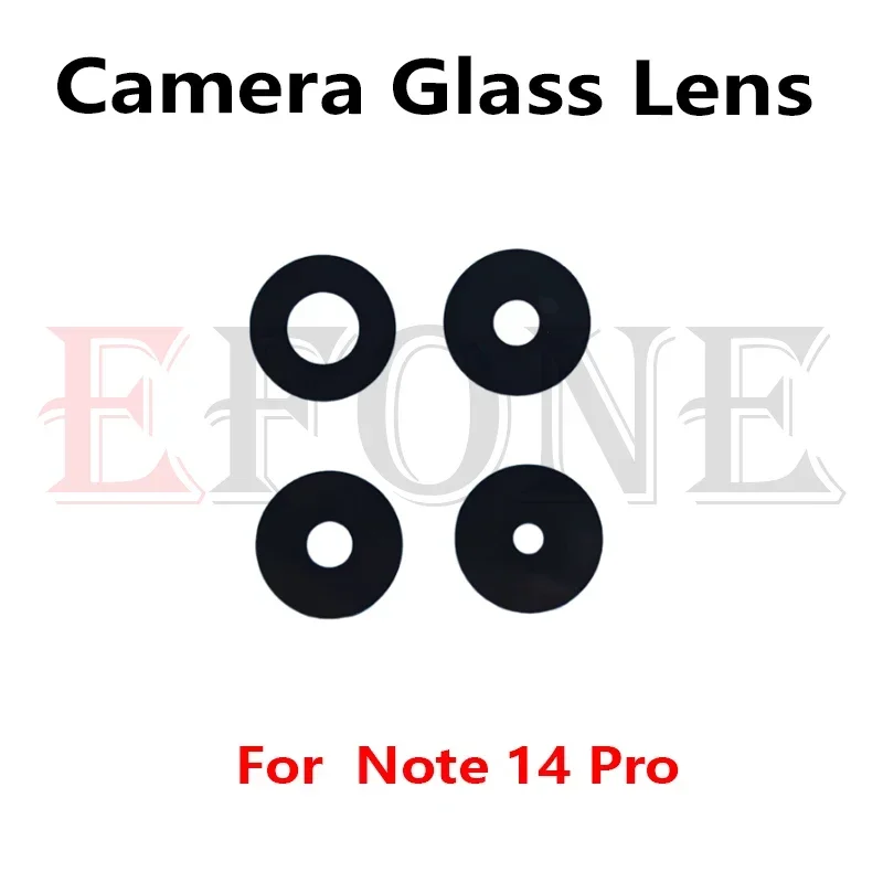 قطع غيار عدسة زجاجية للكاميرا الخلفية لهاتف Xiaomi Redmi Note 14 14 Pro Plus #3