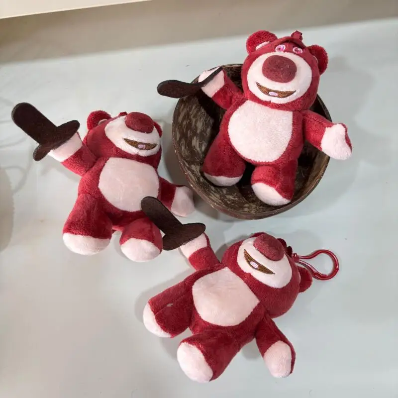 

Disney Lots-O '- Huggin' Bear Plush Toys Kawaii Backpack Pendant Creative Peripheral Soft Stuffed Doll Keychain Birthday Gift