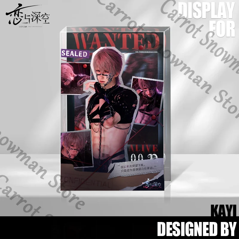 アニメ Sylus 愛とディープスペース ザビエル ゼイン カレブ ラファエル アクリル レンガ スタンディング ボード Cospaly 漫画飾る