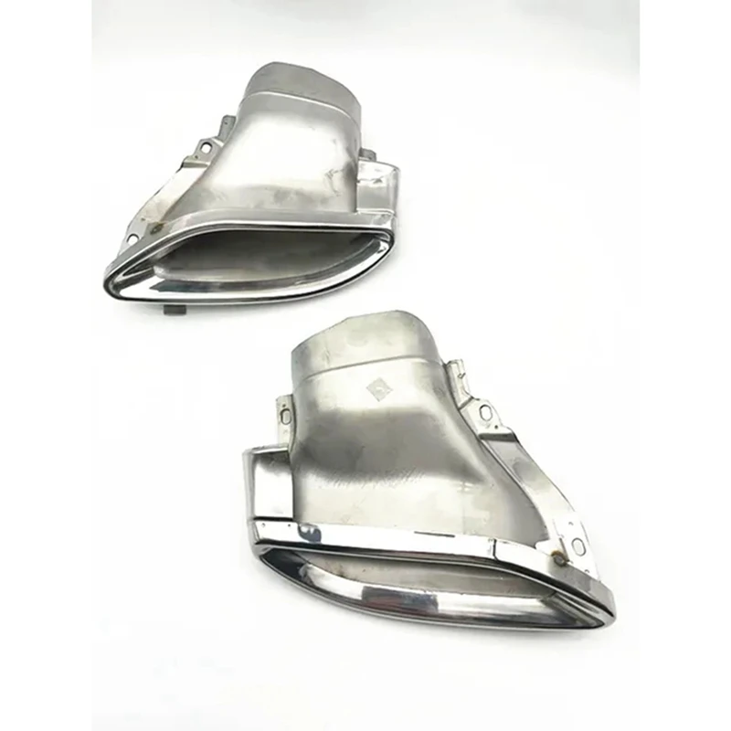 Car Exhaust Tip Decoration For Mercedes Benz W176 W166 W246 W205 W213 W212 X205 Exhaust Pipe Tail Pipe