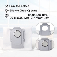 30Pcs Dust Bag Replacement Accessories for Roborock T8, G10S, Q7 MAX, Q7 Max+, S7 MAXV Ultra Robotic Vacuum Cleaner