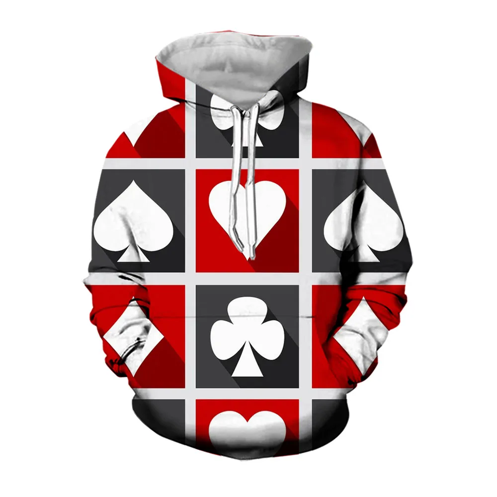 

Jumeast 3D Poker Print Y2k Hoodies For Men Colorful Oversized Hooded Sweatshirts Fashion Mens Hoodie Baggy Streetwear Clothing