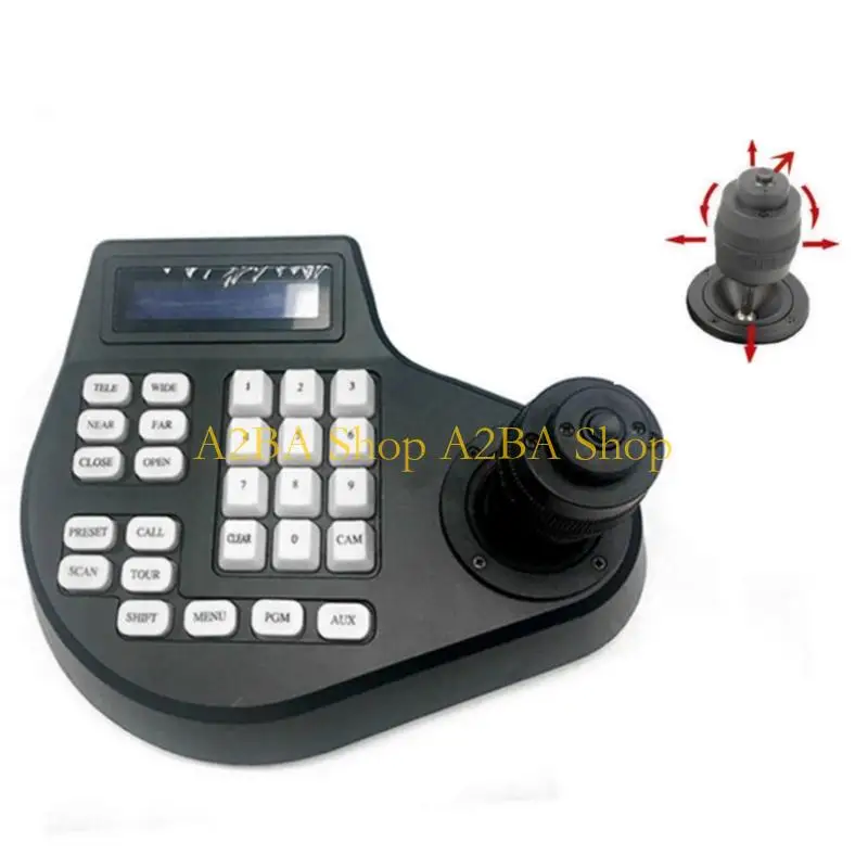 

A2BA Flexible 4D 3D PTZ Camera Joystick Controller For Video Surveillances Systems