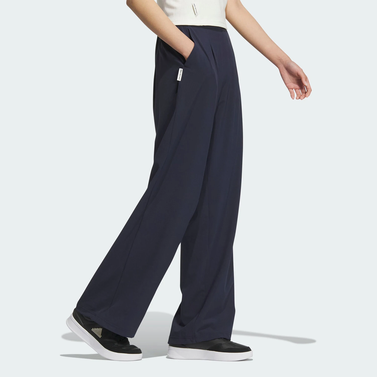 أديداس الرسمية حقيقية W LOGO PANT المرأة السراويل الرياضية فضفاضة JI6875