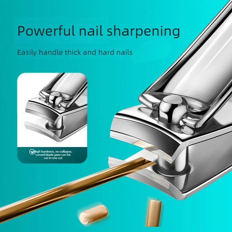 German Anti-splash Nail Scissors Single Set Men's Finger Scissors, Nail Files, Nail Clippers Set Wholesale