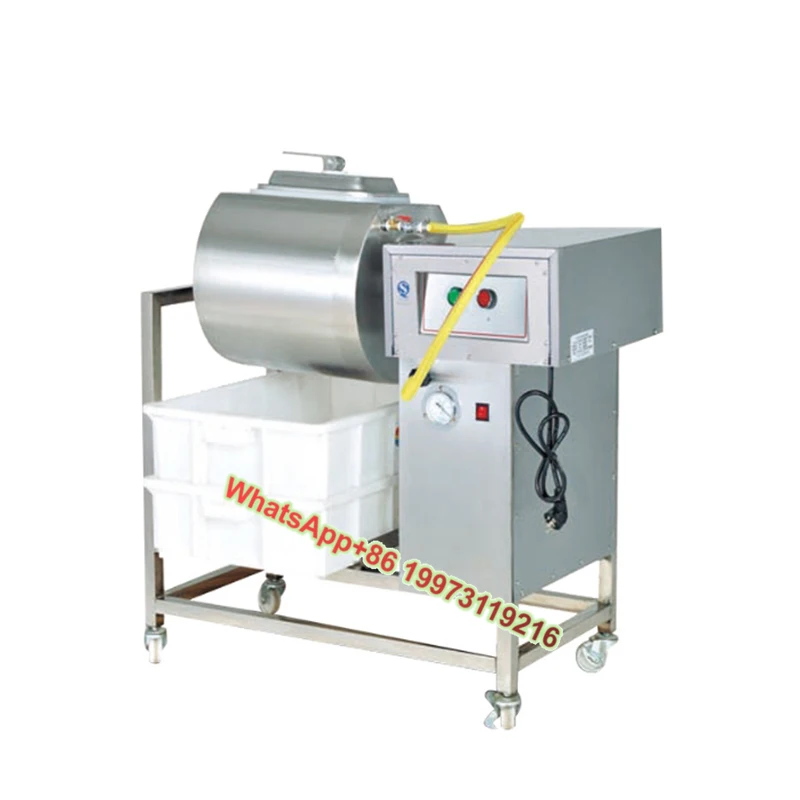 

Commercial Vertical Electric Automatic Rotate Vacuum Marinated Machine Stainless Steel Food Chicken Marinated Machine
