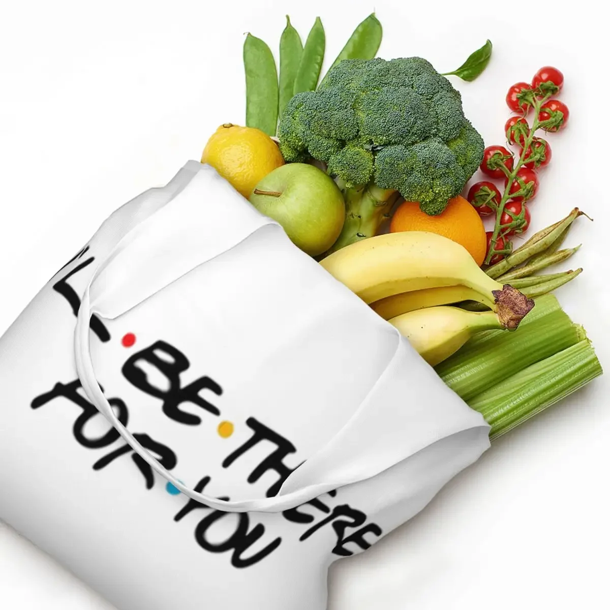 

Cute Friends TV Show Shopping Tote Bags Recycling Groceries Canvas Shoulder Shopper Bag Photography Handbags