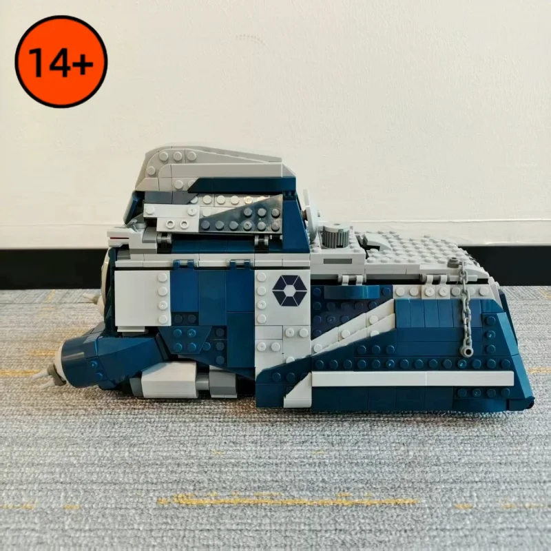 

In Stock 976 Pcs Separatist MTT Combat Vehicle Model 75435 Creative DIY Assembled Building Blocks Home Collectible Art Decor