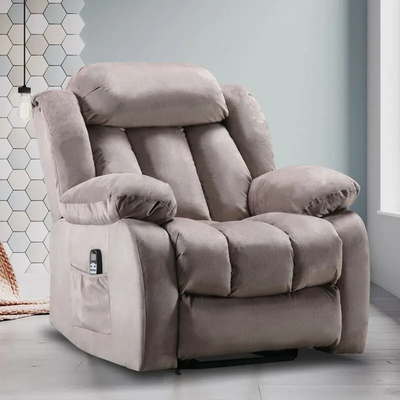 تخصيص البيع المباشر فلنلت متعددة الوظائف الكهربائية تدليك كامل الجسم المسنين مستلق أريكة تدليك غرفة المعيشة #3