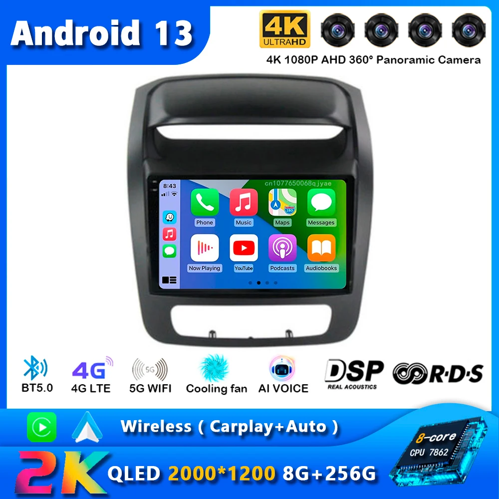 

Android13 Car Radio For Kia Sorento 2012 - 2021 Navigation GPS Multimedia Video Player Stereo wireless Carplay Auto DSP WIFI+4G