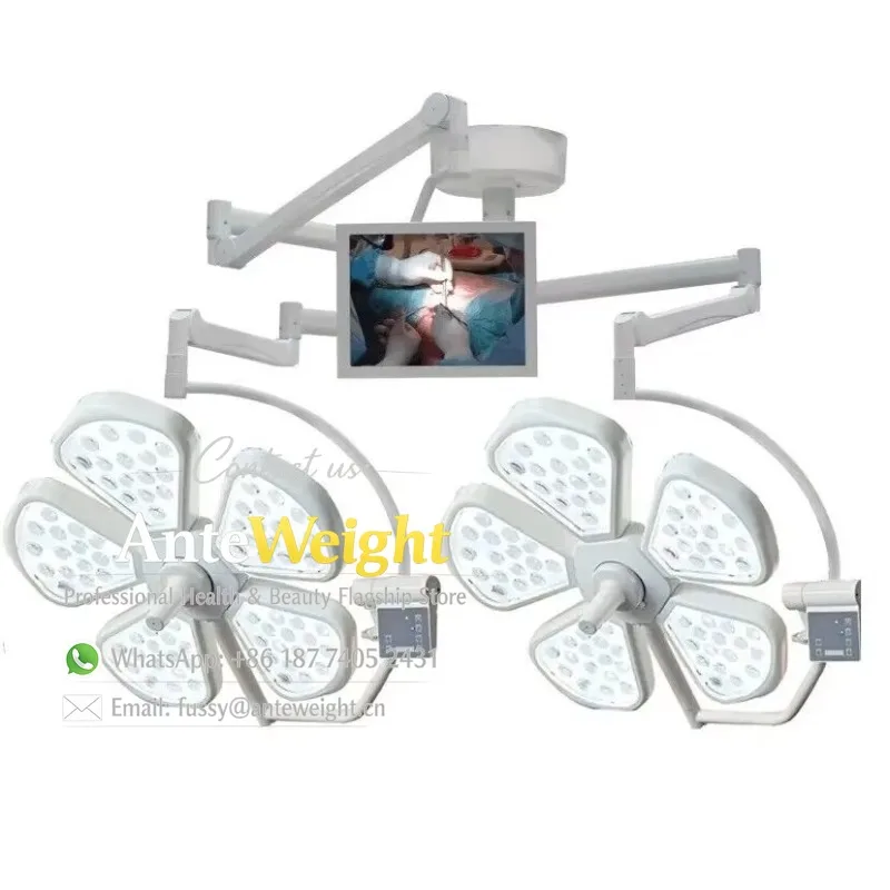 Surgical Grade Petal LED Shadowless Light Single Dome Ceiling Mounted Operating Lamp