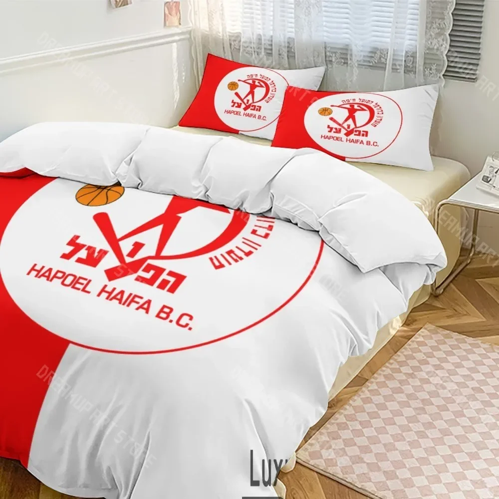

3D принт Hapoel Haifa баскетбольный комплект постельного белья Twin Queen King полноразмерный пододеяльник наволочка кровать для мальчиков и девочек для взрослых дома