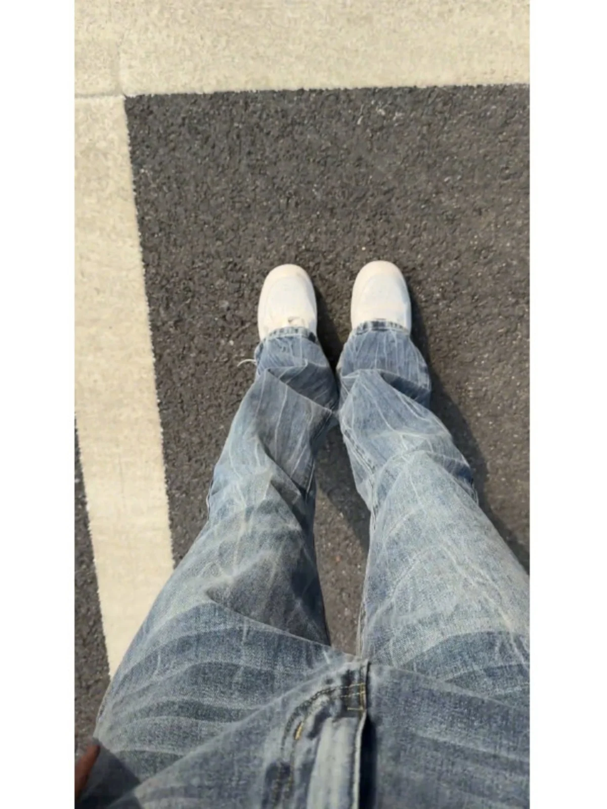 

Мужские летние джинсы American Vibe с высокой талией, с бамбуковым узором, удлиненные, прямые, слегка расклешенные, молодежные, модные, из хлопка