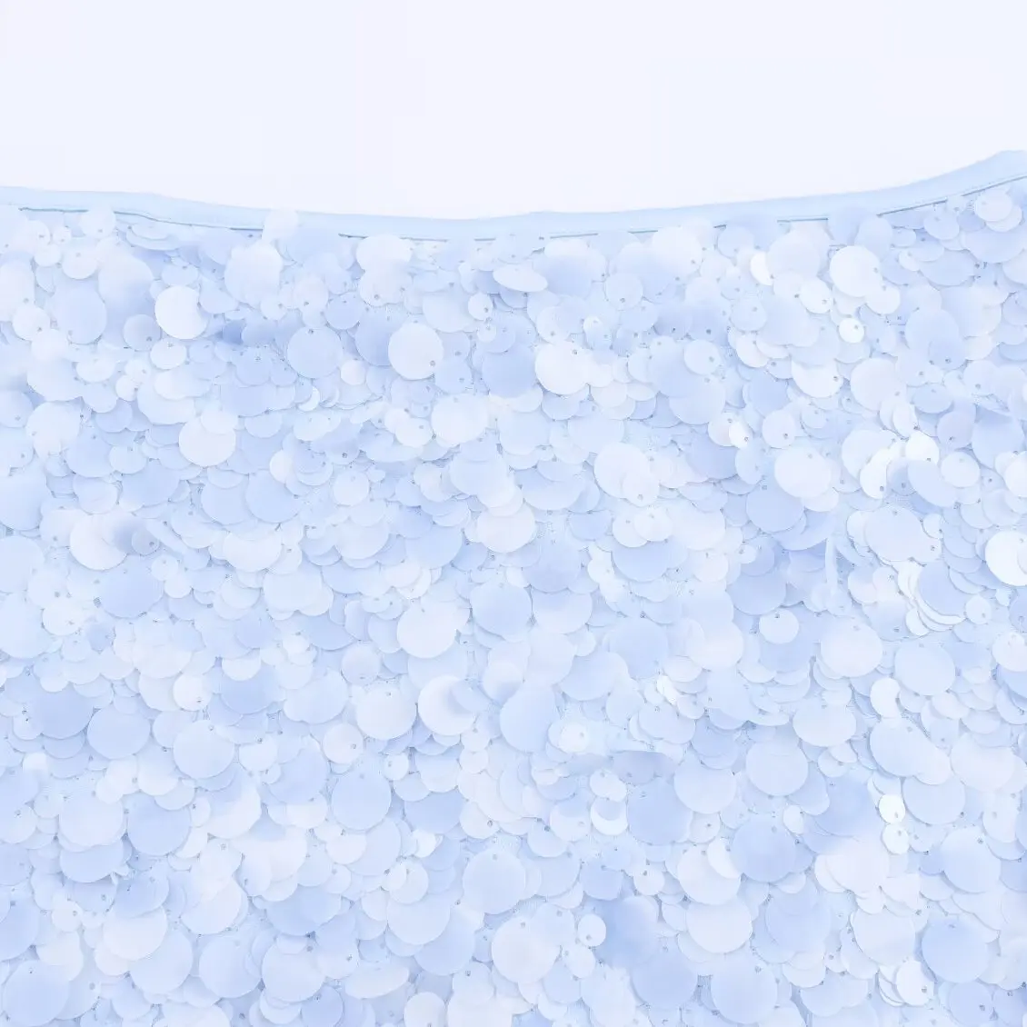 European Style Short Skirt Fashion Versatile High Waisted Sequined Mini Skirt Sparkling Temperament Summer Short Skirt 2025 New