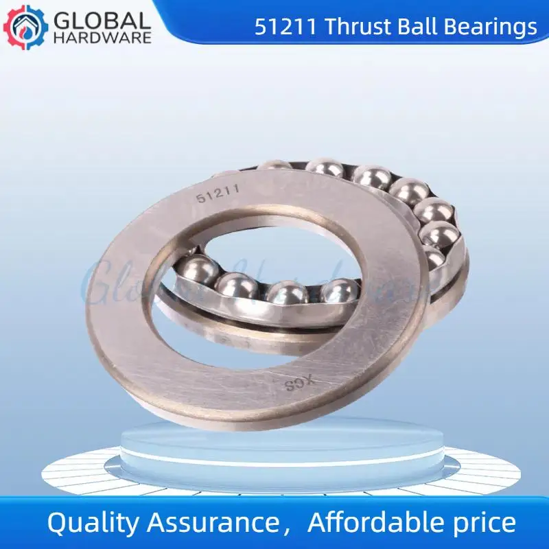 

51211 Thrust Ball Bearings Deep Groove Ball Bearing for Generator Bearin Skate Shoes Thrust Ball Bearing 51211