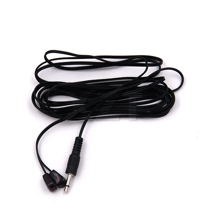 Brand New Black 3 Metre Dual Infrared (IR) Emitter Extension Cable With 3.5mm Jack Plug For Xbox One TV Set STB/DVD/DVR/PV