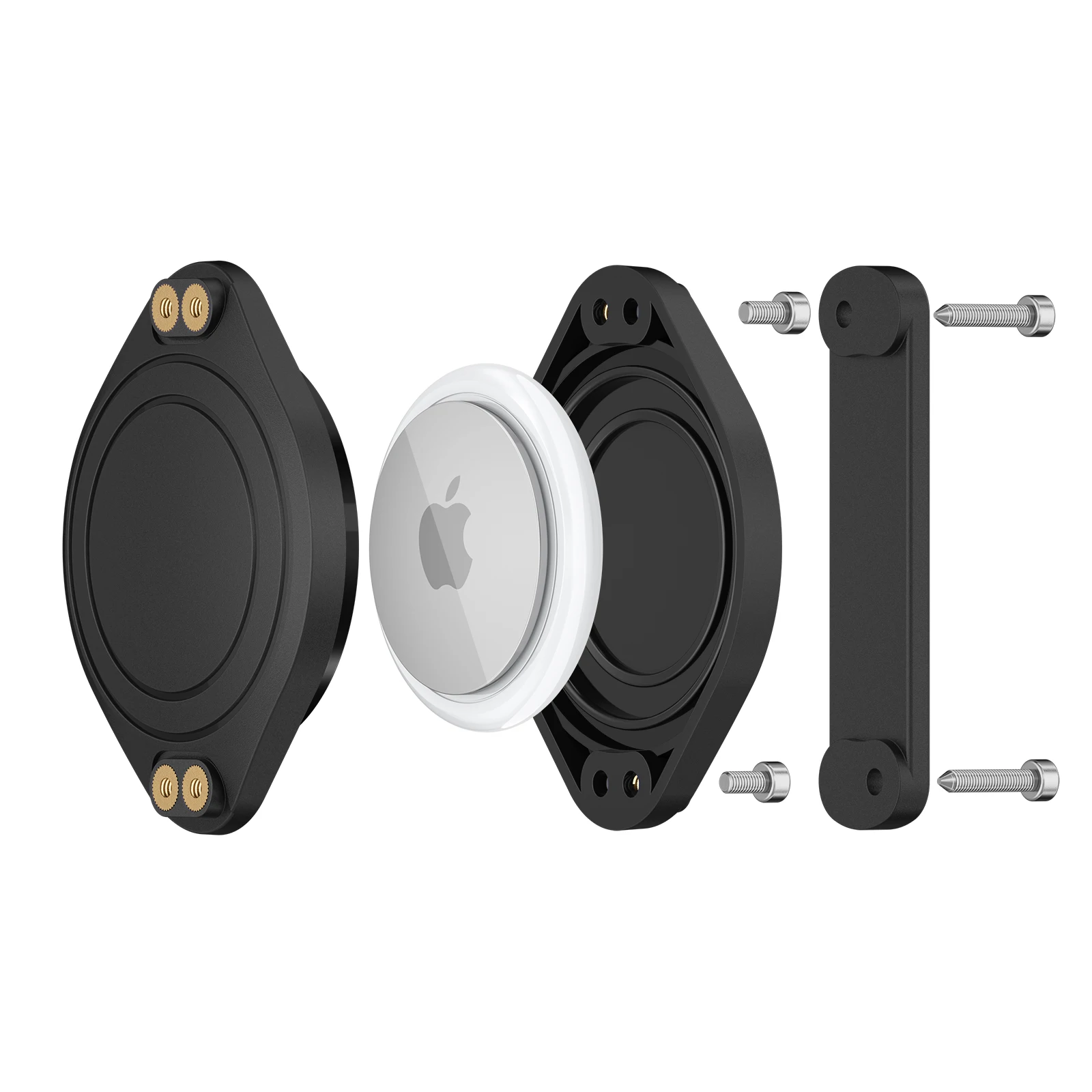 ل أبل Airtag حافظة IP68 مقاوم للماء طوق الكلب والقط حامل الصلب 360 درجة غطاء للحماية الكاملة لعلامة الهواء أطواق للحيوانات الأليفة قذيفة