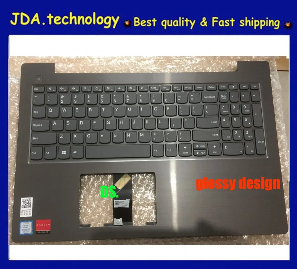 Новинка 96% года, подсветка для Lenovo IDEAPAD V330-15 V330-15IKB V330-15ISK V330-15AST, подсветка для клавиатуры US с верхней крышкой