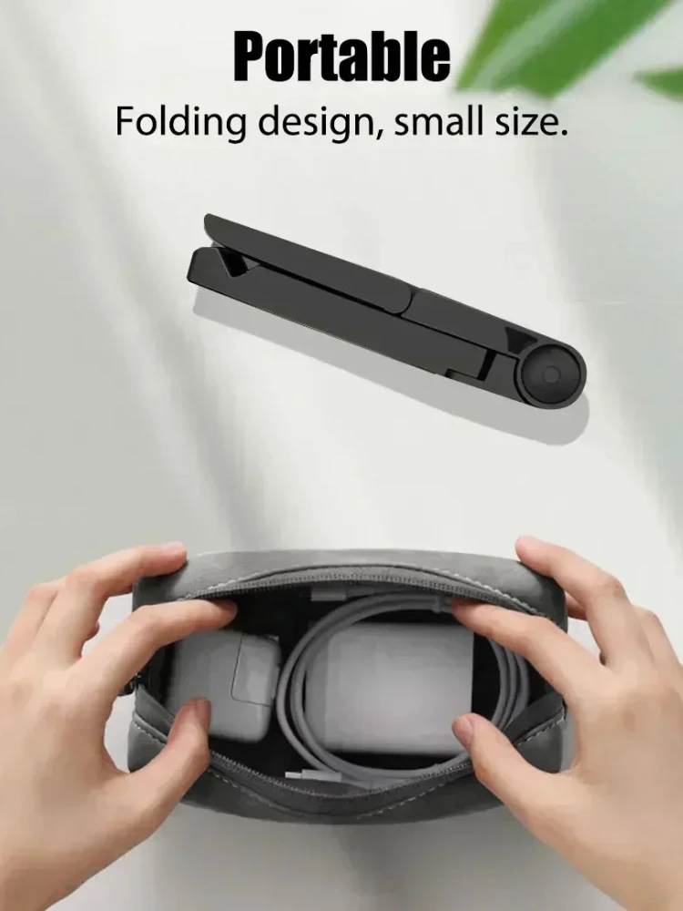 Universal Multifunctional Foldable Tablet Stand Holder Adjustable Angle for iPad Air/Pro Samsung Xiaomi Huawei Tablets & Phones