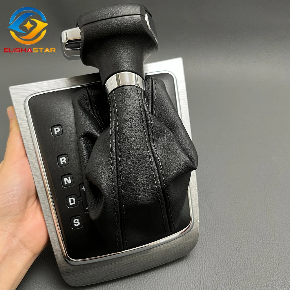 for-skoda-octavia-2007-2013-at-gear-shift-knob-with-pu-dust-cover-brushed-silver-color-plastic-headball-1zd713111r-1zd-713-111r