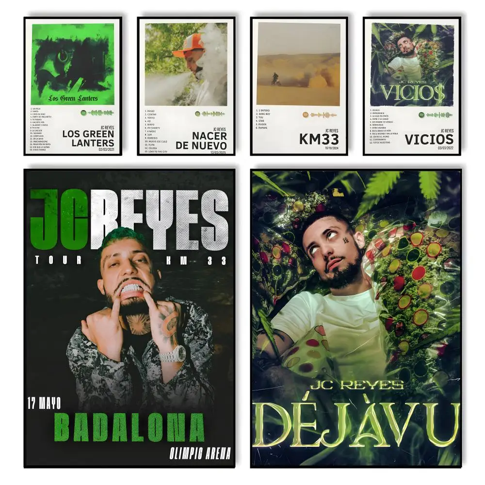 المغني J-jc Reyes اللوحة الخط غرفة نوم المنزل مقاوم للماء قماش المشارك غير المؤطرة جدار الفن طباعة الديكور جدارية #1