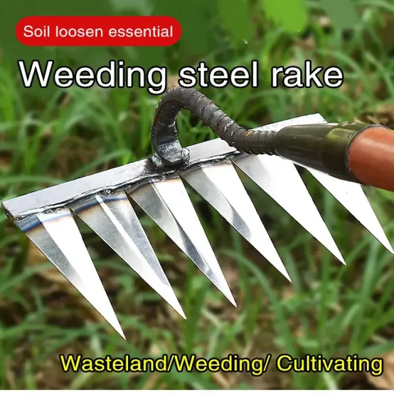 Farming Tools Complete Clip Gardening Tools Loosening Hoeing Weeding Hoeing Roots Reinforcing Rakes