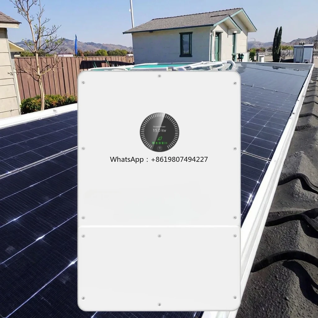 

4KW 10KW 15KW Hybrid Solar Energy System Kit Complete Solar Panels with MPPT Controller Lithium Ion Battery for Home Use