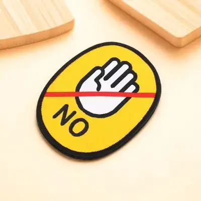 

Do Not Touch Social Logo Identification Label Easy Remove Service Dog Leash Warning Decals Pet Warning Sticker