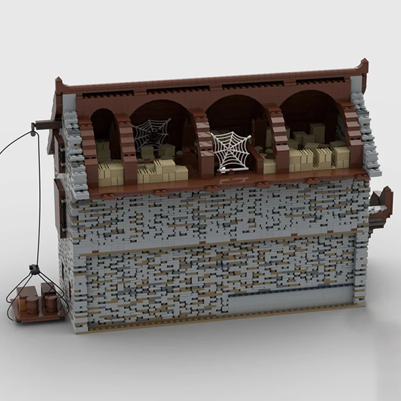 9007 قطعة MOC بناء القلعة Hohengeroldseck السمور قلعة نموذج كتل فكرة الإبداعية الطوب هدية الكريسماس الاطفال اللعب عيد ميلاد