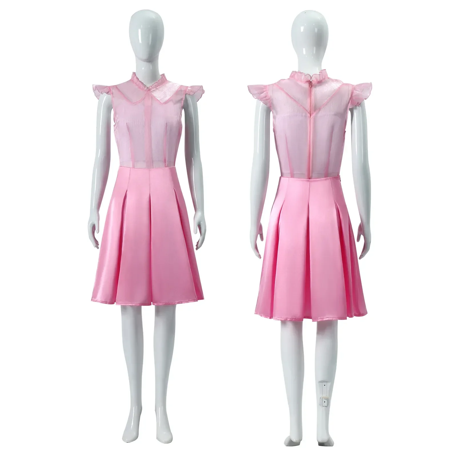 Gotic Movie Wicked Cosplay Witches Costumes Glinda Elphaba Cosplay Costume Party Role-playing Pink Suit Black Dress Robe Hat
