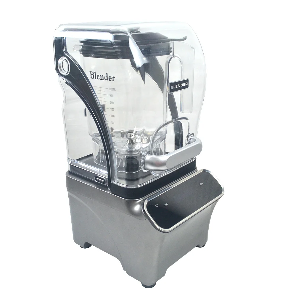 XEOLEO Commercial Wall-Breaking Maker Food Processor 1.8L Fruit Silent Blender Grain Soy Milk Smoothie Machine with Hood