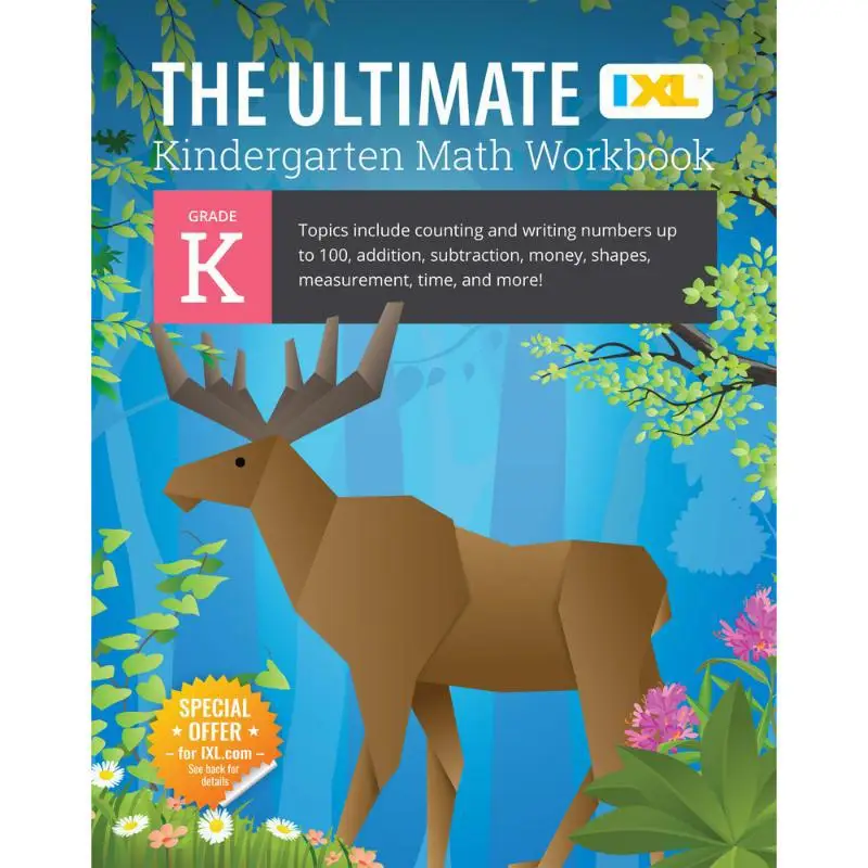 IXL The Ultimate Math Workbook Grade K IXL Learning IXL Learning Inc 9781947569546 Book