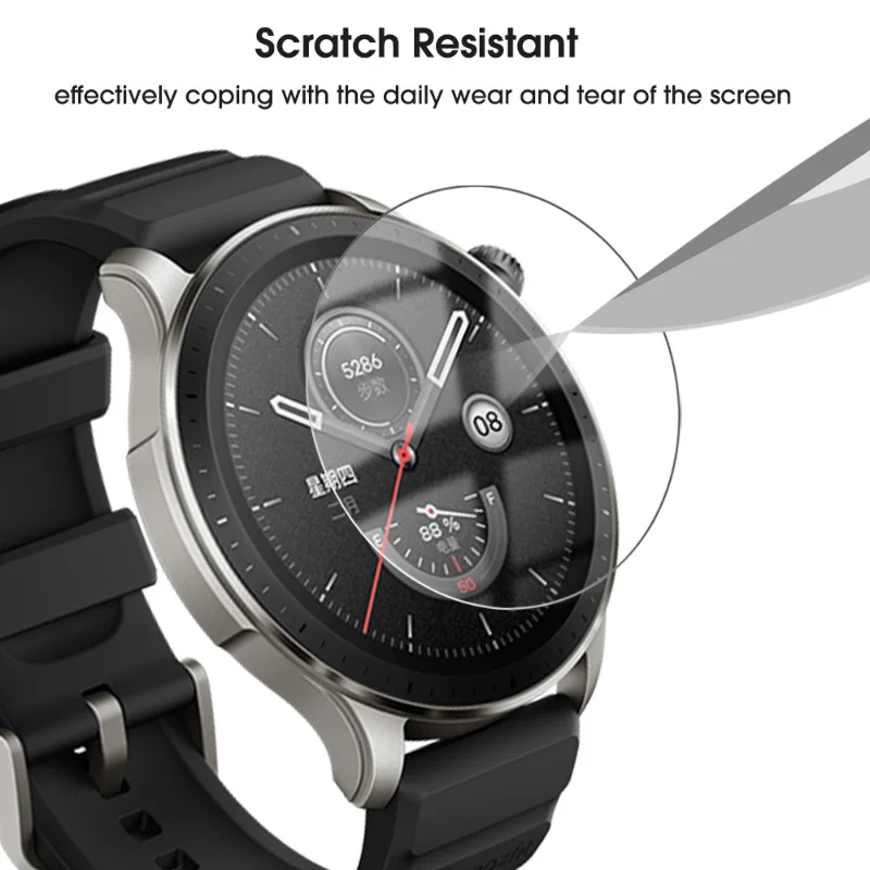 For Huami Amazfit GTR 4 Smartwatch Tempered Glass Screen Protector Clear Tempered Films Protective Glass For Amazfit GTR 4