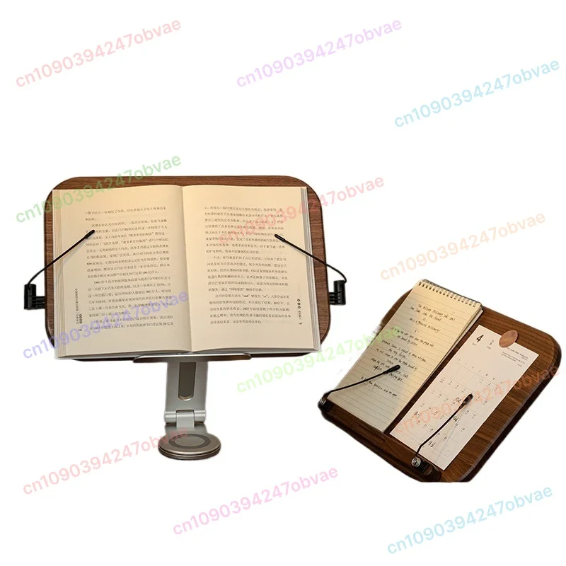 

Solid wood reading stand Reading stand Children's learning reading artifact Desktop office Rotating lift