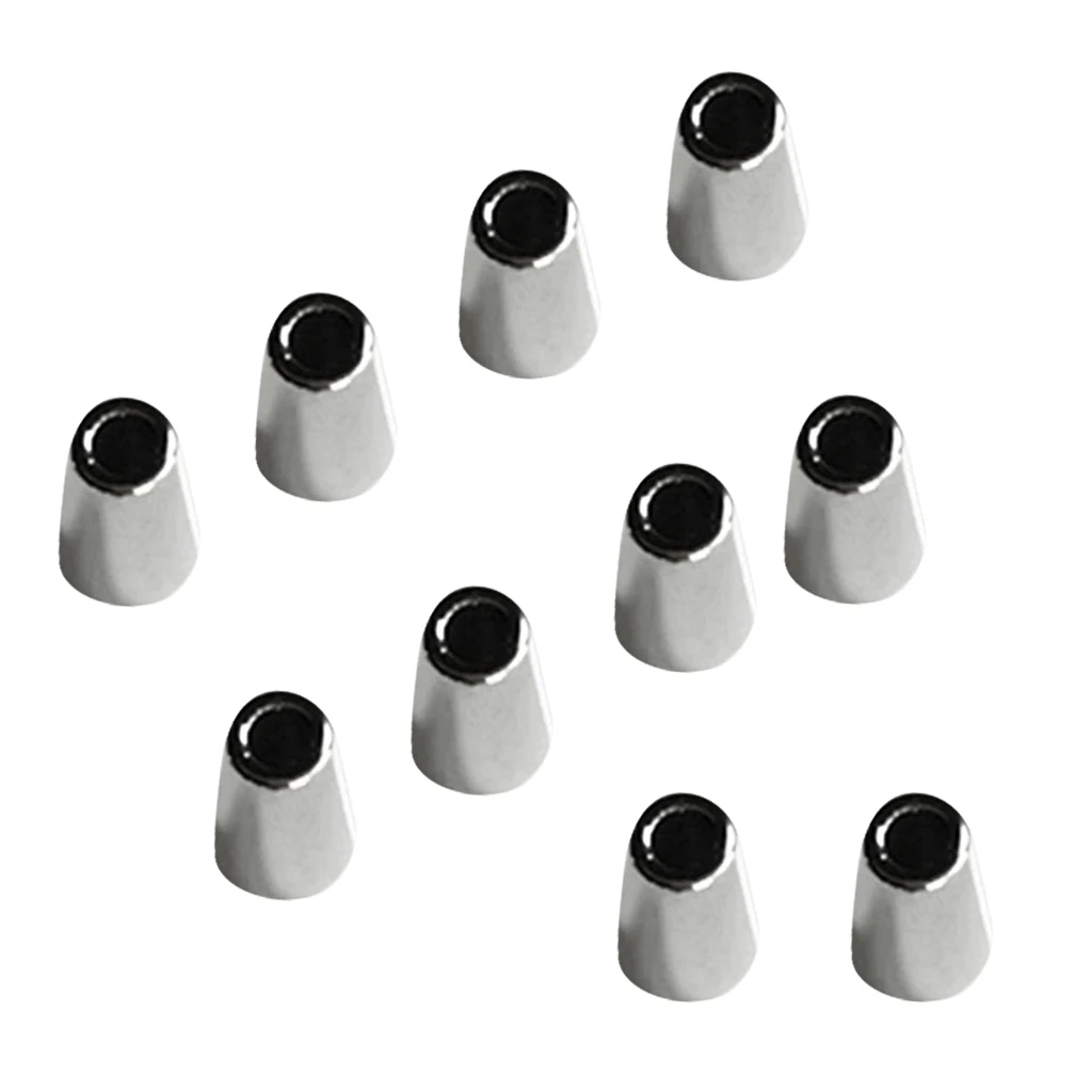 Durable Hollow Cordlock Bell Stopper Conical Rope Fastener Elastic Cord Ends for Sportwear and Lanyard
