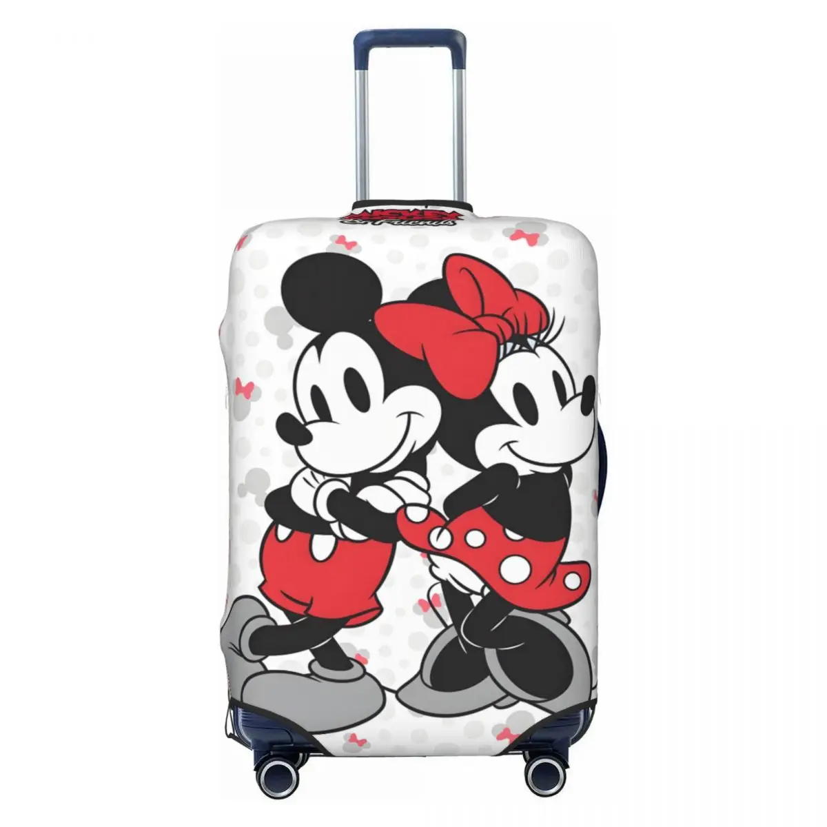 

Custom Mickey Mouse Luggage Cover Protector Cute Fashion Cartoon Travel Suitcase Covers for 18-32 Inch