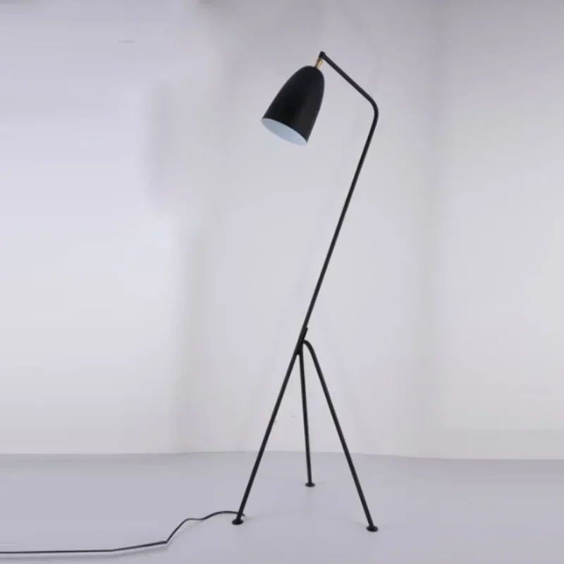 

Nordic Creative Living Room Floor Lamp Stylish Simple Bedroom Study Home Decoration Home Geometric Line Vertical Lights LED