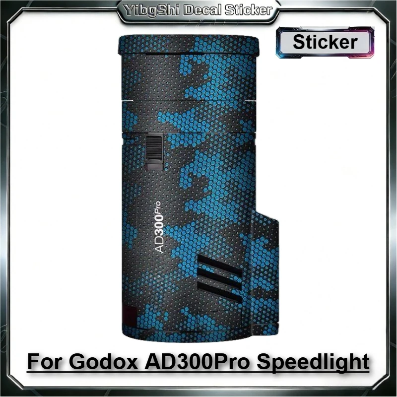 For Godox AD300Pro Flash Sticker Vinyl Wrap Film ad300pro Camera Flash Speedlight Protective Decal Skin Protector Coat