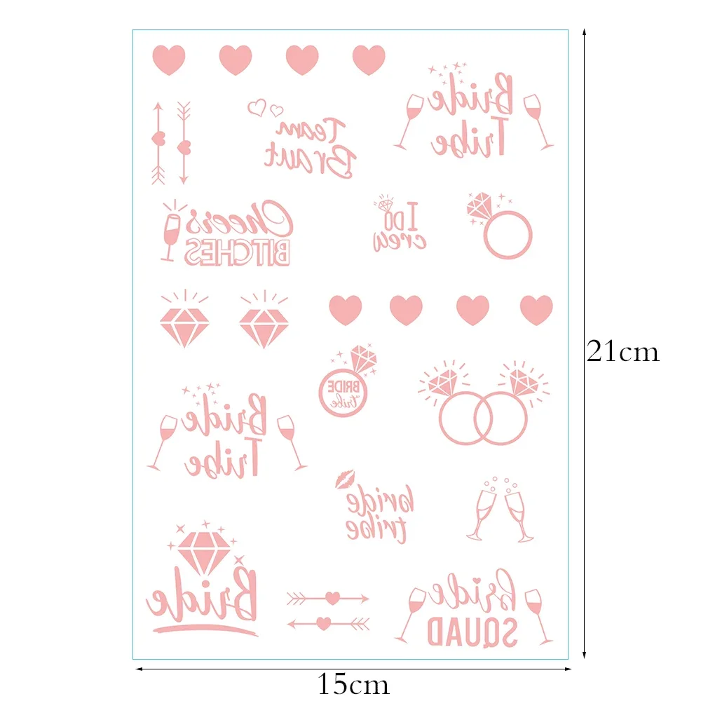 Brautschleier für Junggesellenabschiede, Roségold, Schärpe, Stirnband, glitzerndes Braut-Banner für Junggesellinnenabschiede, Hochzeit im Freien, erschwingliche Gastgeschenk – Detail 24