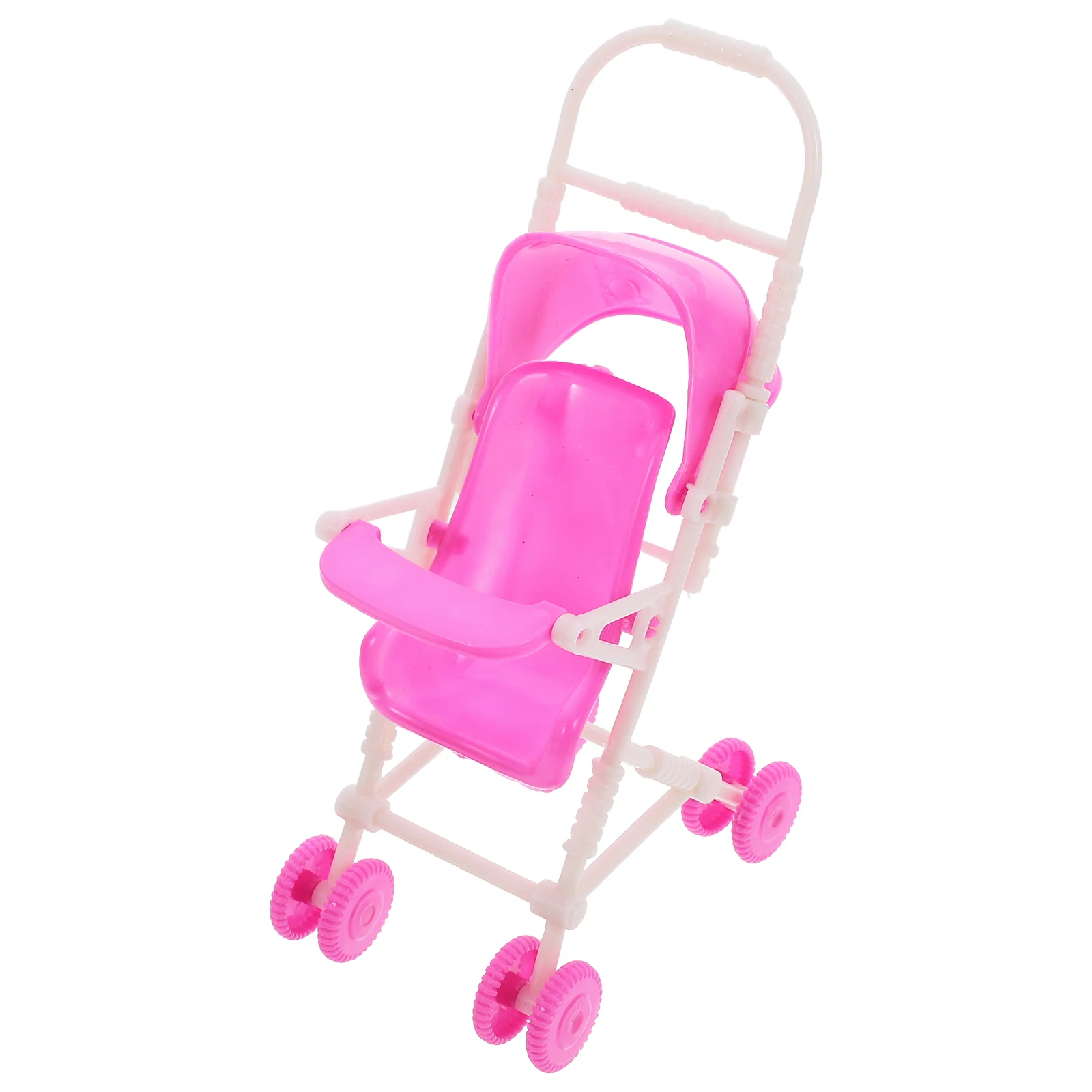 Stroller Pushchair Movable Model Play Toy for Dolls Simulation Party Games Cute Small