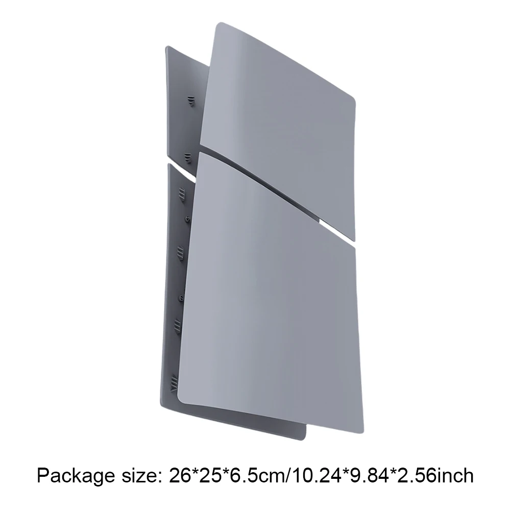 ABS Hard Case Face Plateคอนโซลป้องกันฝุ่นแผ่นด้านข้างShell FaceplateสําหรับPS5 Slim Disc/Digital Editionคอนโซล