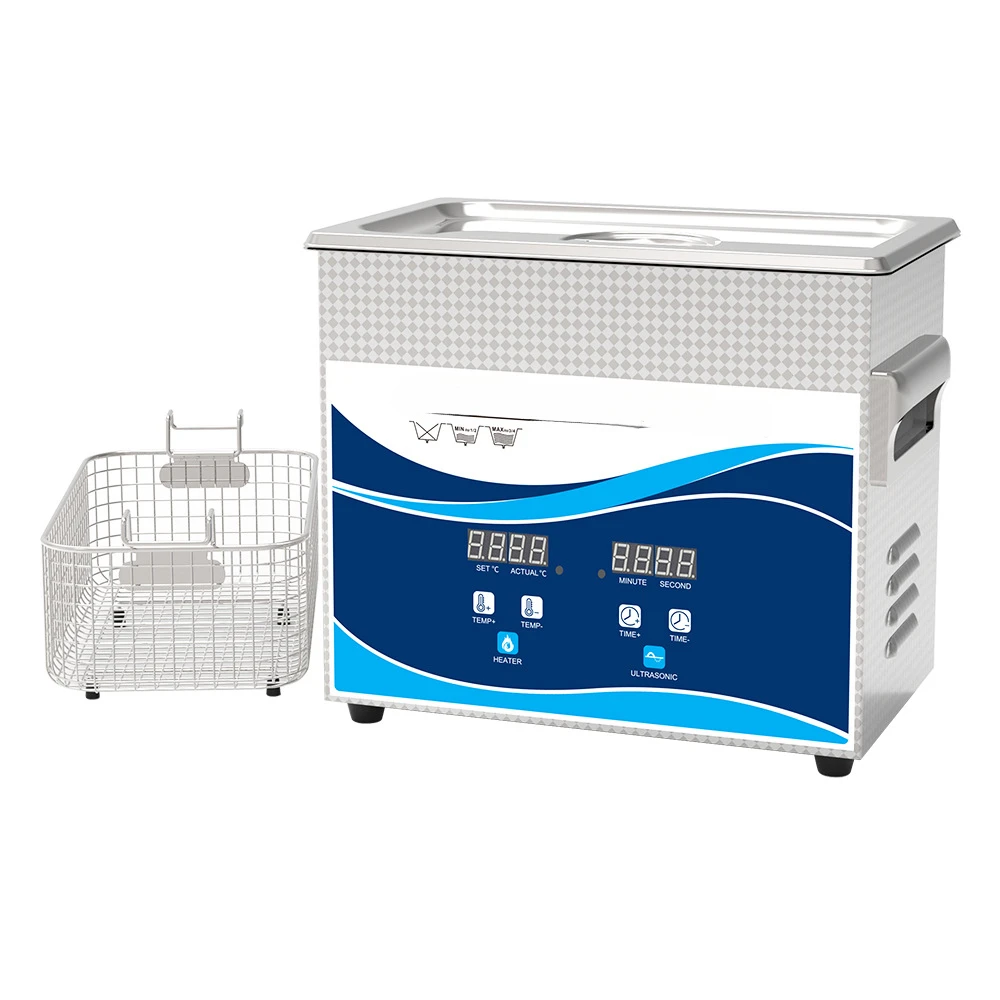 Small household hot sale 3.2L ultrasonic cleaning machine high-efficiency cleaning nozzle