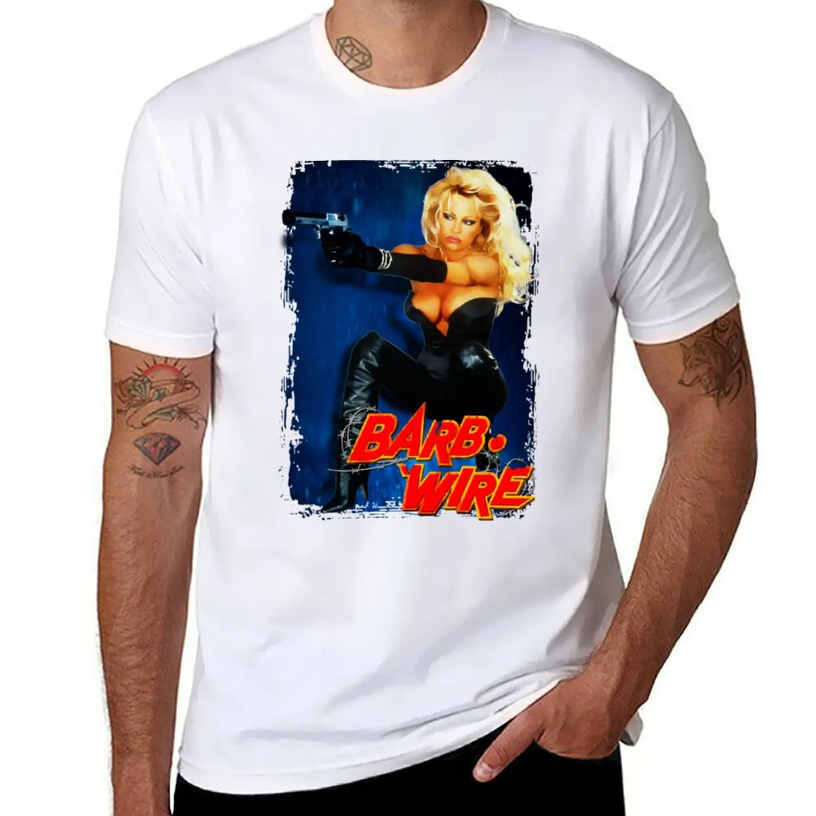 

Barb Wire T-Shirt men t shirt cotton 100% graphic t shirts for man T-Shirt