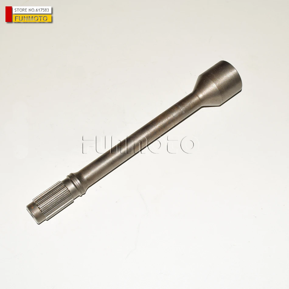 9/14 teeth bevel gearshaft and drive shaft with 14/21 teeth length24cm fit for jianshe400atv/JS400ATV