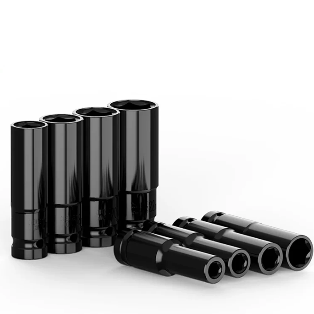 1-2Pcs Lenght 78mm Hex Electric Impact Socket 1/2