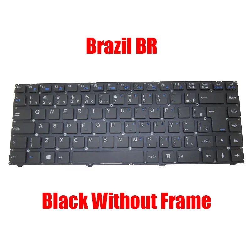 

BR GK GR JP KR LA UK US Keyboard For CLEVO W940SU W940AU W940AU-T W940JU W940KU W940BU W940LU W940SU W940SU1 W940SU2 W940TU