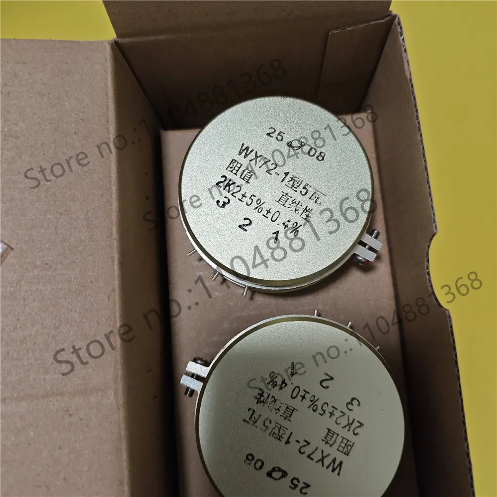 1pcs WX72-1 single turn potentiometer wire wound potentiometer 5W