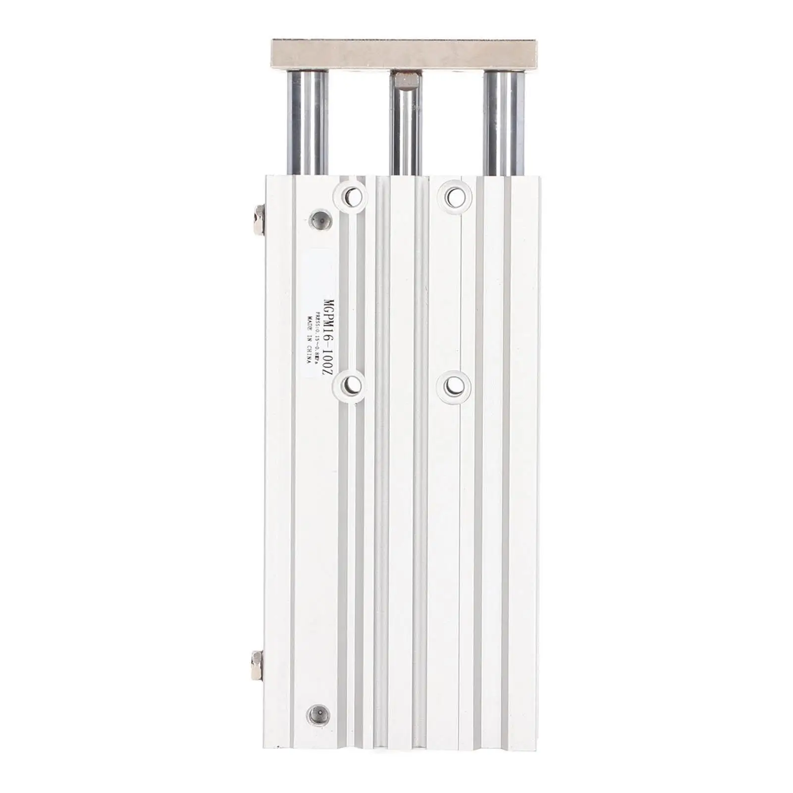 

3 Stem Double Acting Pneumatic Cylinder - Aluminum Alloy SMC Type with Guide Rod for Enhanced Performance